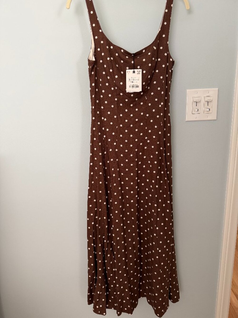 Zara Pretty Woman Polka Dot Dress